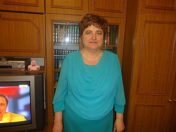 žena vyléčená z artrózy kolenního kloubu